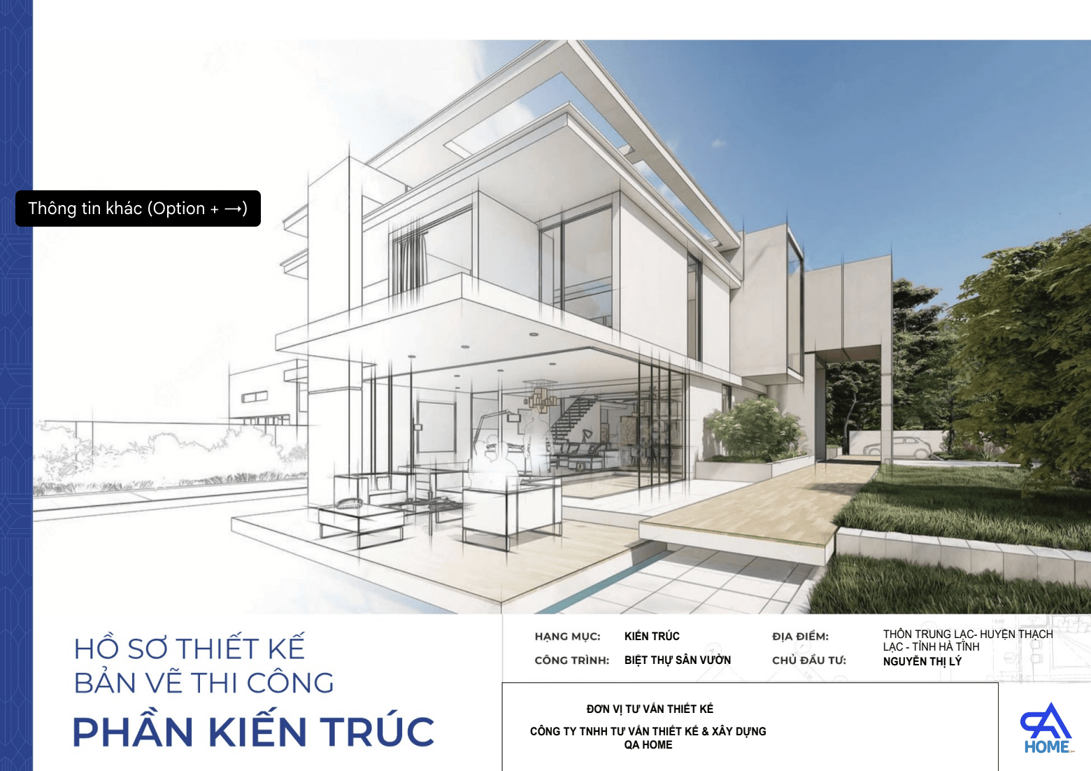 Dự Án Cấp 4 Nhà Mái Nhật Hiện Đại Anh Khánh