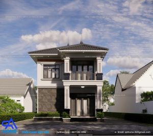Dự Án Nhà 2 Tầng Mái Nhật Hiện Đại Lai Tân Cổ Điển I Bác Nguyễn Đình Lê