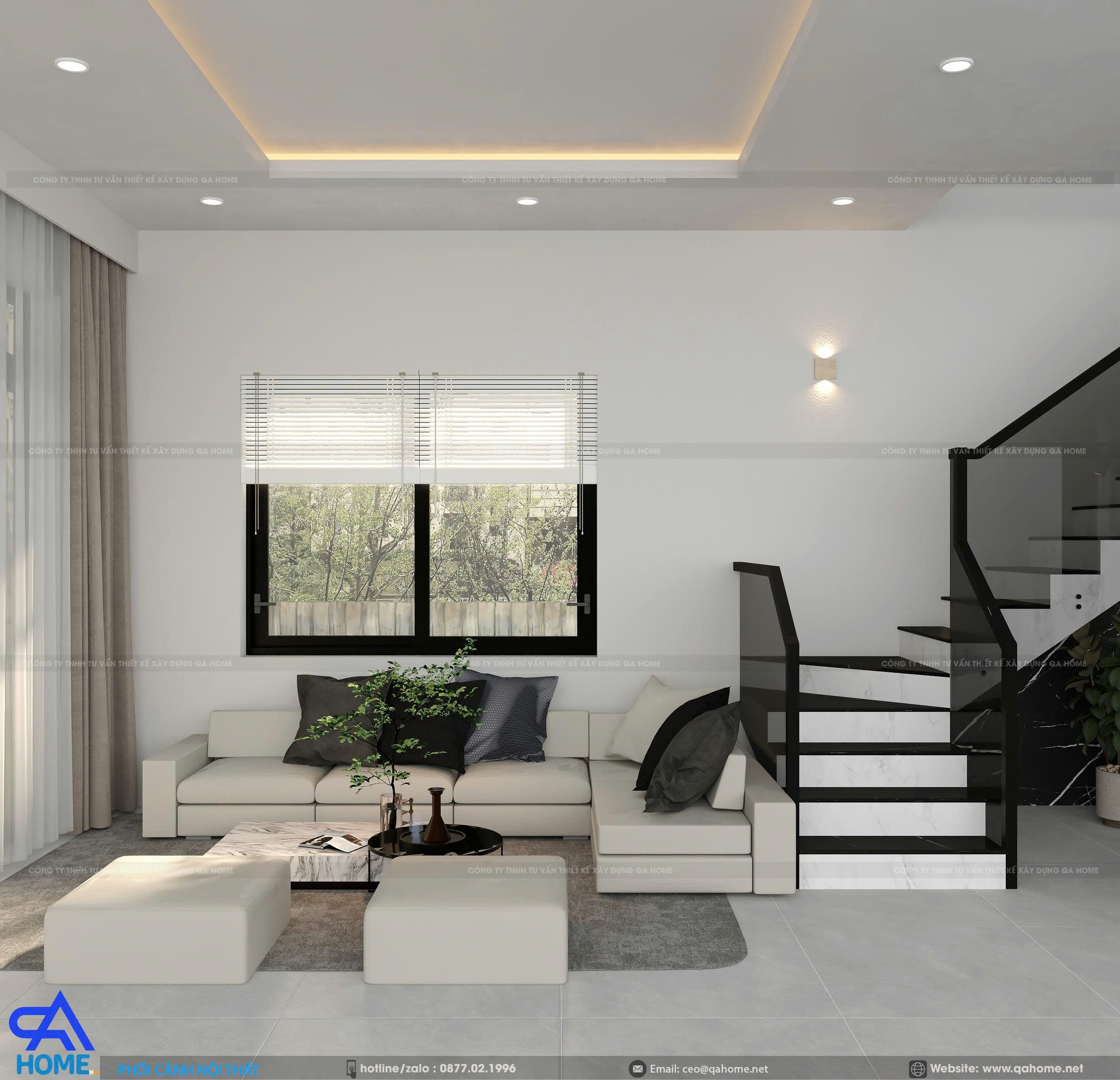 Dự Án Nhà Mái Nhật 2 Tầng Hiện Đại – Anh Lương, Thiên Cầm, Hà Tĩnh | QA HOME