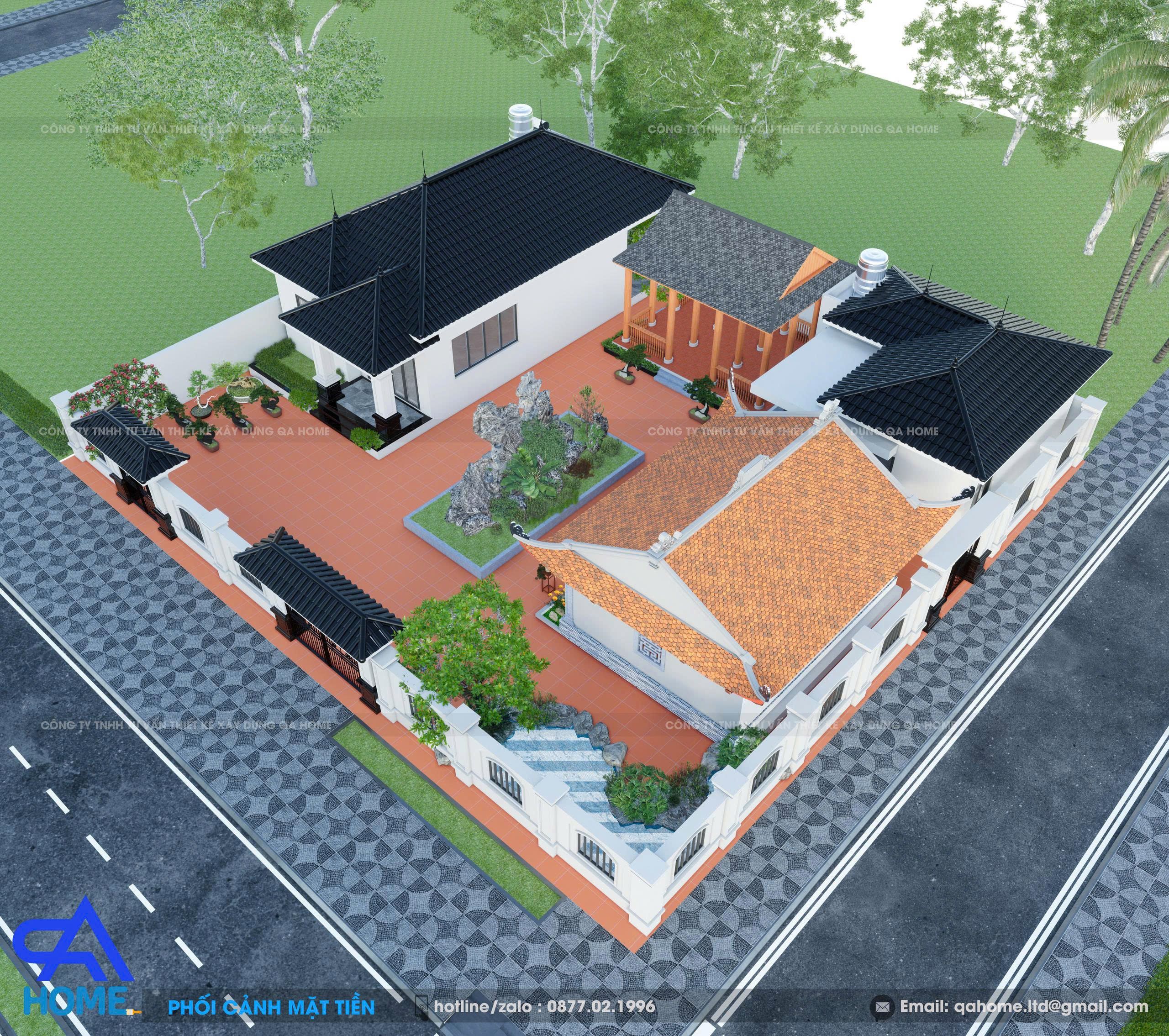 Dự Án Nhà Từ Đường Kết Hợp Nhà Ở Bác Sinh – Thiên Cầm, Hà Tĩnh