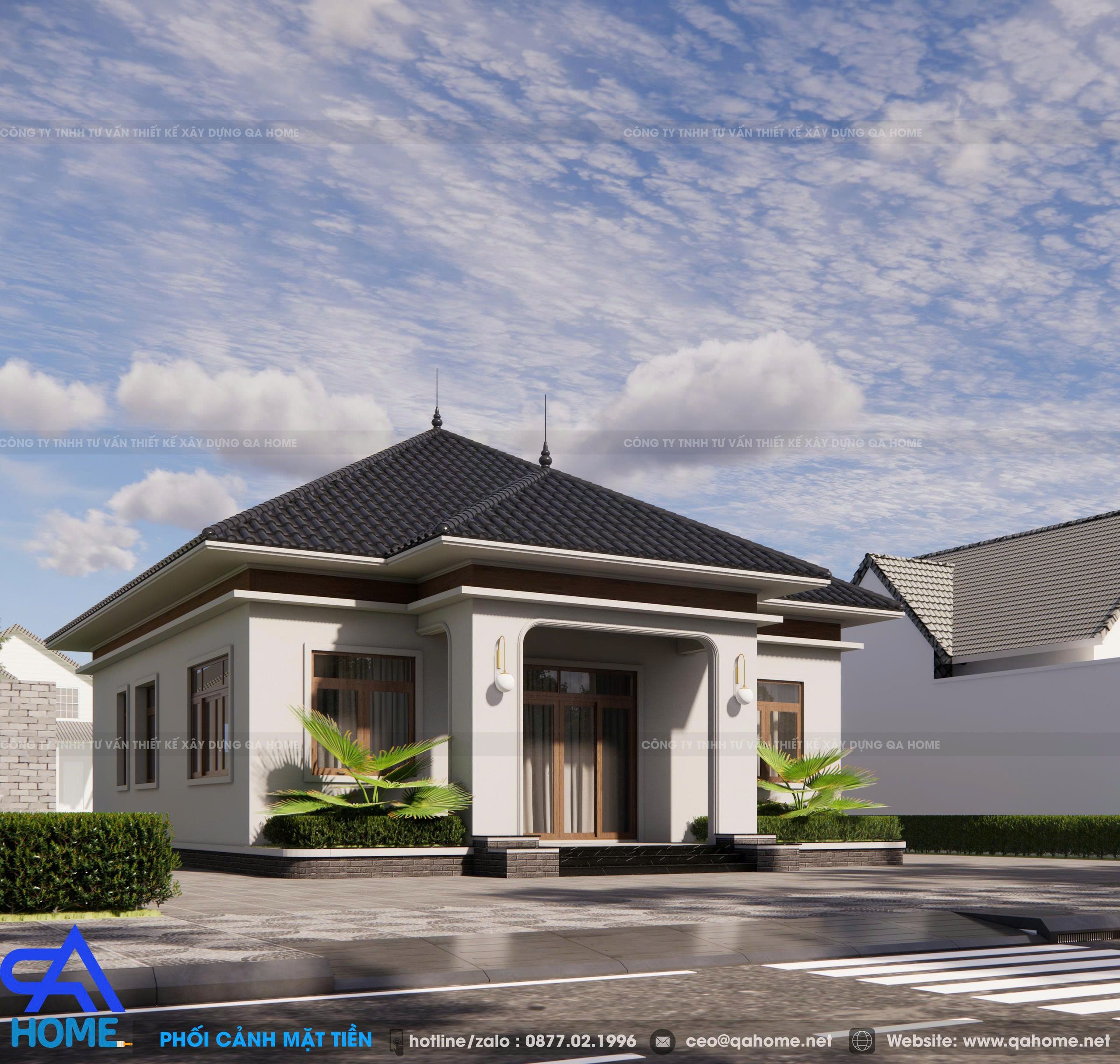 Dự Án Nhà Cấp 4 Mái Nhật Hiện Đại – Anh Nguyên | Phường Hưng Trí, Hà Tĩnh