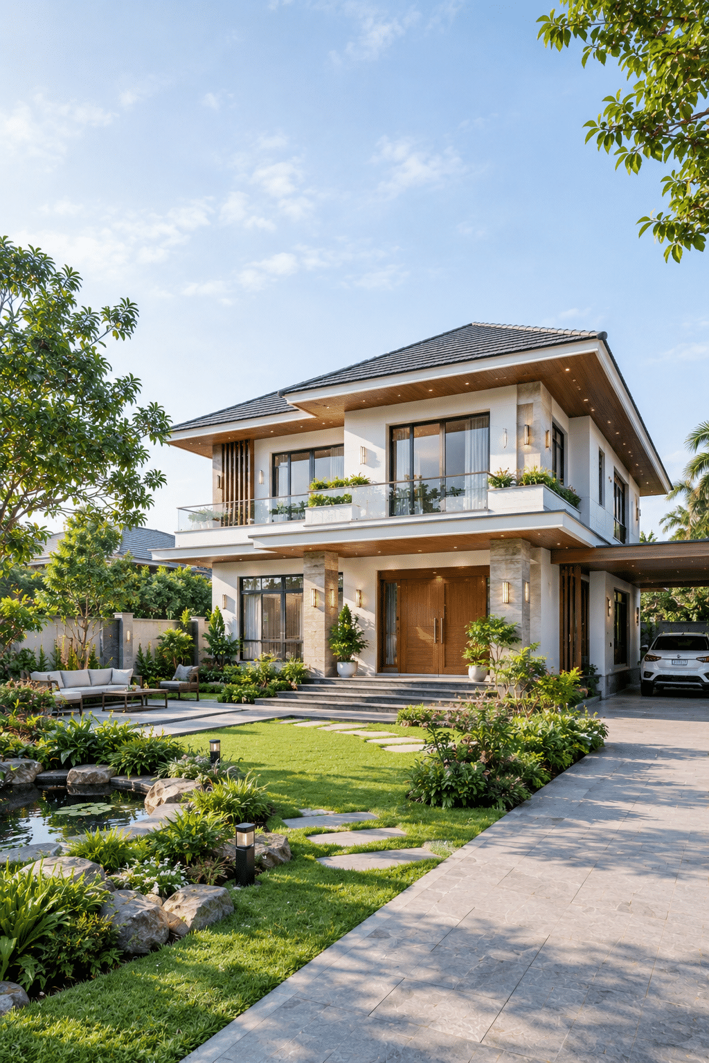 Villa sân vườn QA Home