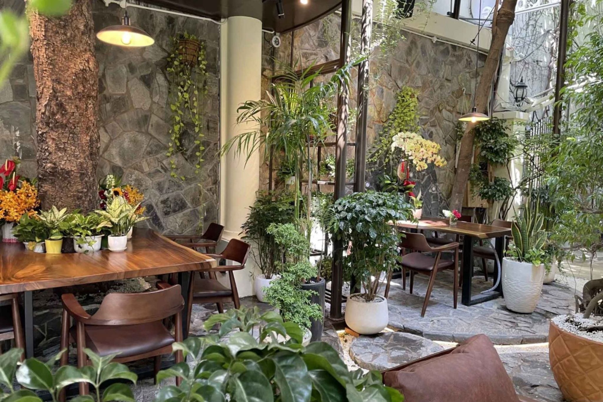 Thi công quán Cafe